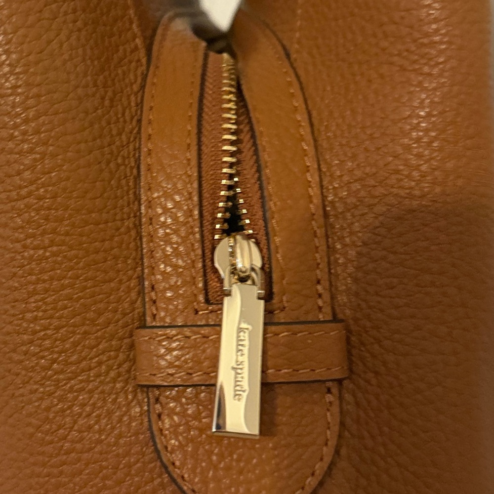 Michael Kors New Brown Leather Shoulder Bag - Picture 5 of 8